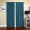 Blazing Needles 108-inch by 52-inch Twill Curtain Panels (Set of 2) - Indigo